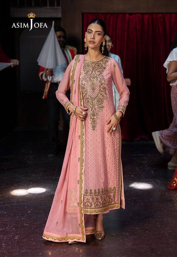 Asim Jofa | Festive Collection 25 | AJLF-08 by Maria Faisal - Registered Vendor of : Asim Jofa - type : Ladies Clothes - 100% original wedding dresses