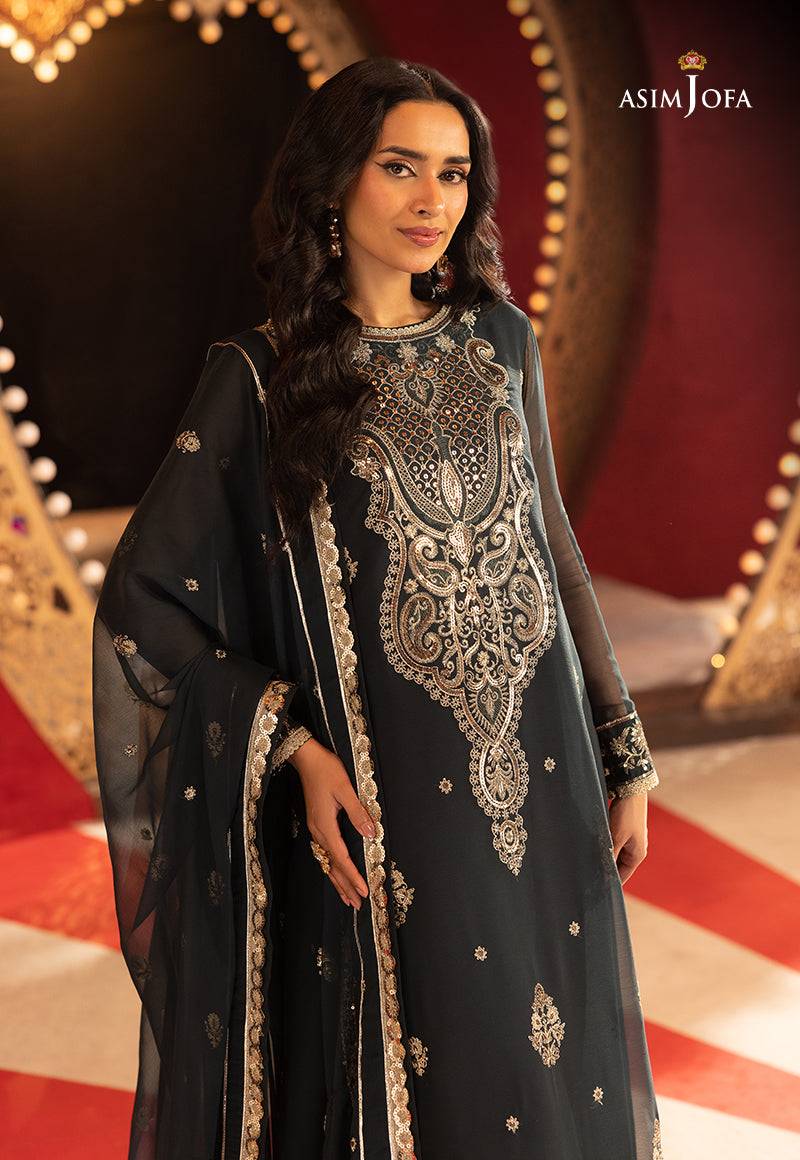 Asim Jofa | Festive Collection 25 | AJLLF-08 by Maria Faisal - Registered Vendor of : Asim Jofa - type : Ladies Clothes - 100% original wedding dresses