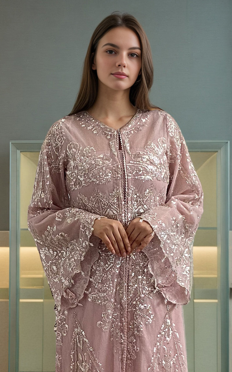 Threads and Motifs | Formal Dresses 25 | Net Embroidered Jacket