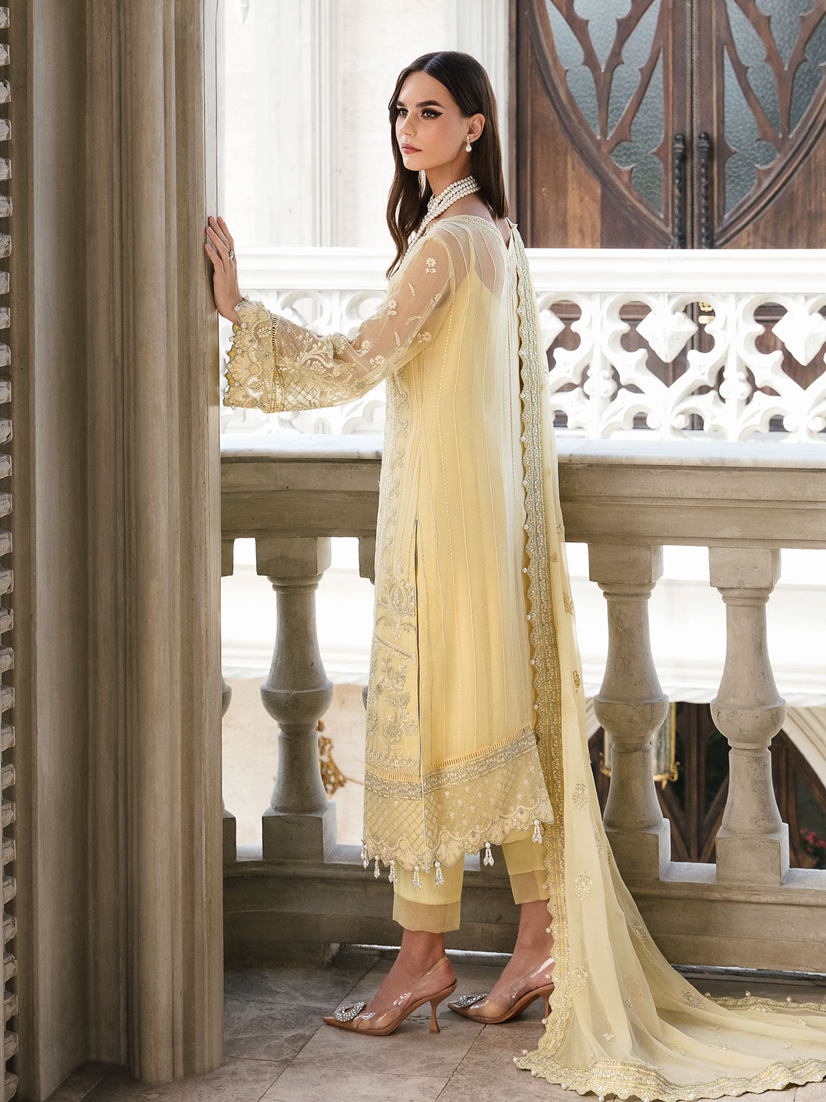 Gulaal | Embroidered Chiffon | SAHAR 04 - Ladies Clothes - Maria Faisal