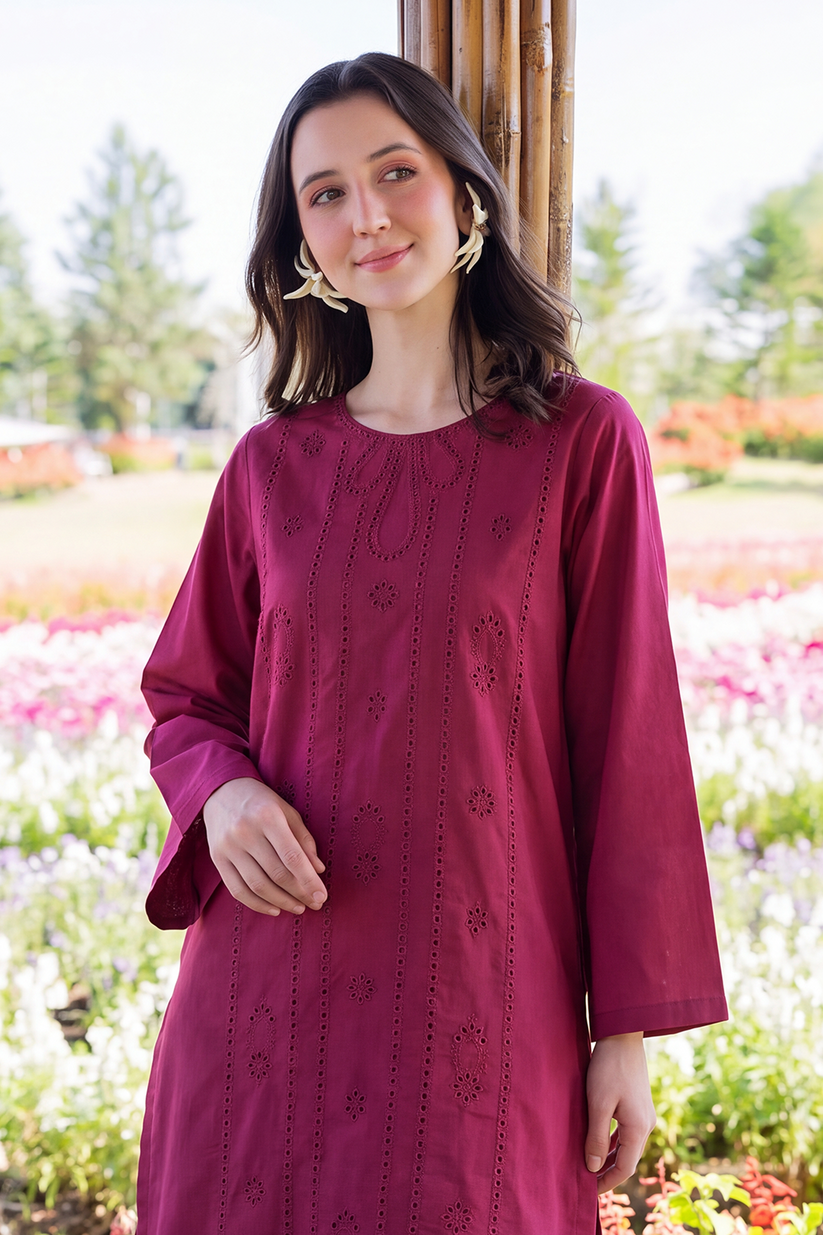 Saad Shaikh | Ease Fall Edit 26 | Marielle - Casual Dress - available at Maria Faisal in UK and USA.
