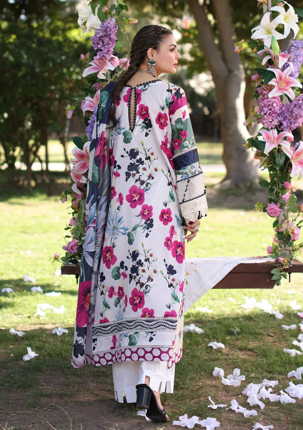 Elaf Premium | Prints Chikankari 24 | 01A LOVELIGHT - Waniyas