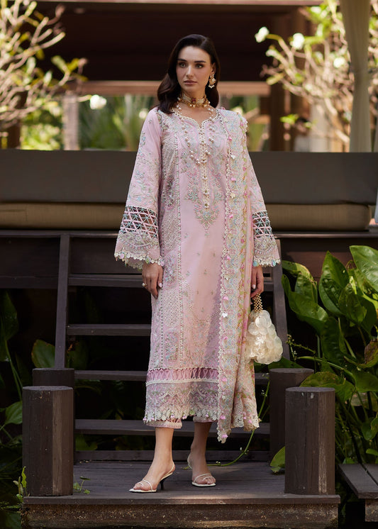 Kanwal Malik | Ariya Luxury Lawn 26 | Vivian - Luxury Dress - available at Maria Faisal in UK and USA.