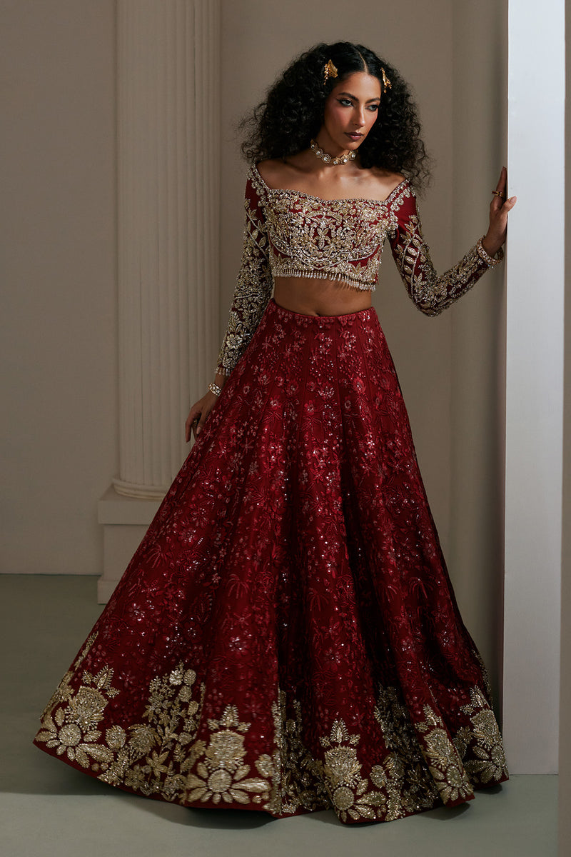 Saad Bin Shahzad | Lolita Bridals | ZOYE - Dress - available at Maria Faisal in UK and USA.