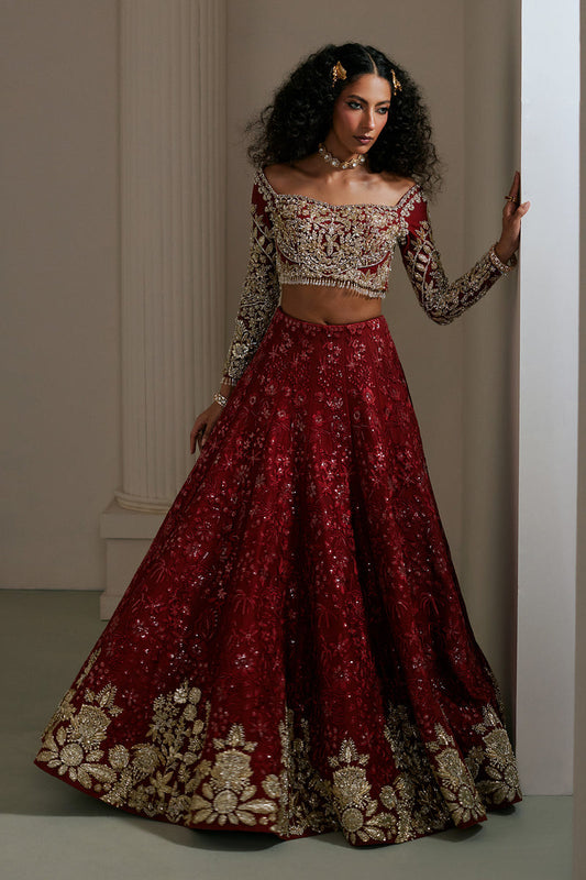 Saad Bin Shahzad | Lolita Bridals | ZOYE - Dress - available at Maria Faisal in UK and USA.