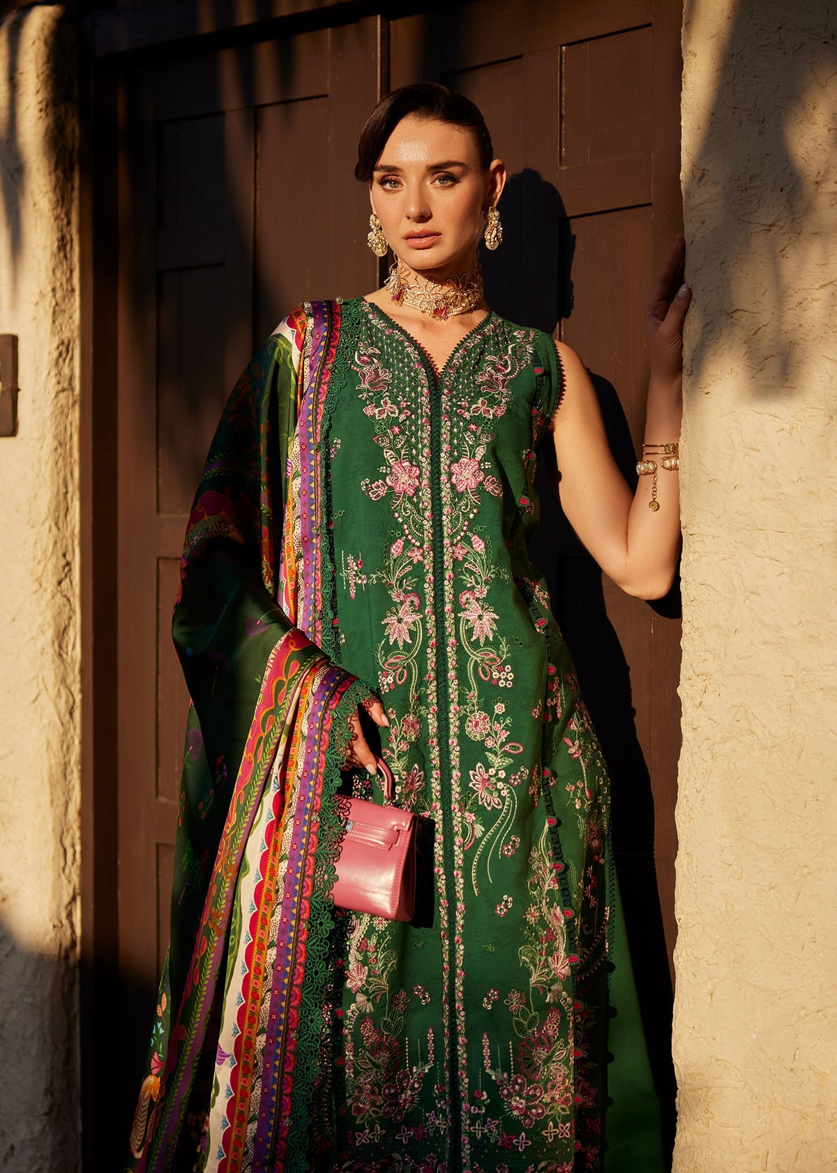 Kanwal Malik | Ariya Luxury Lawn 26 | Serena - Luxury Dress - available at Maria Faisal in UK and USA.