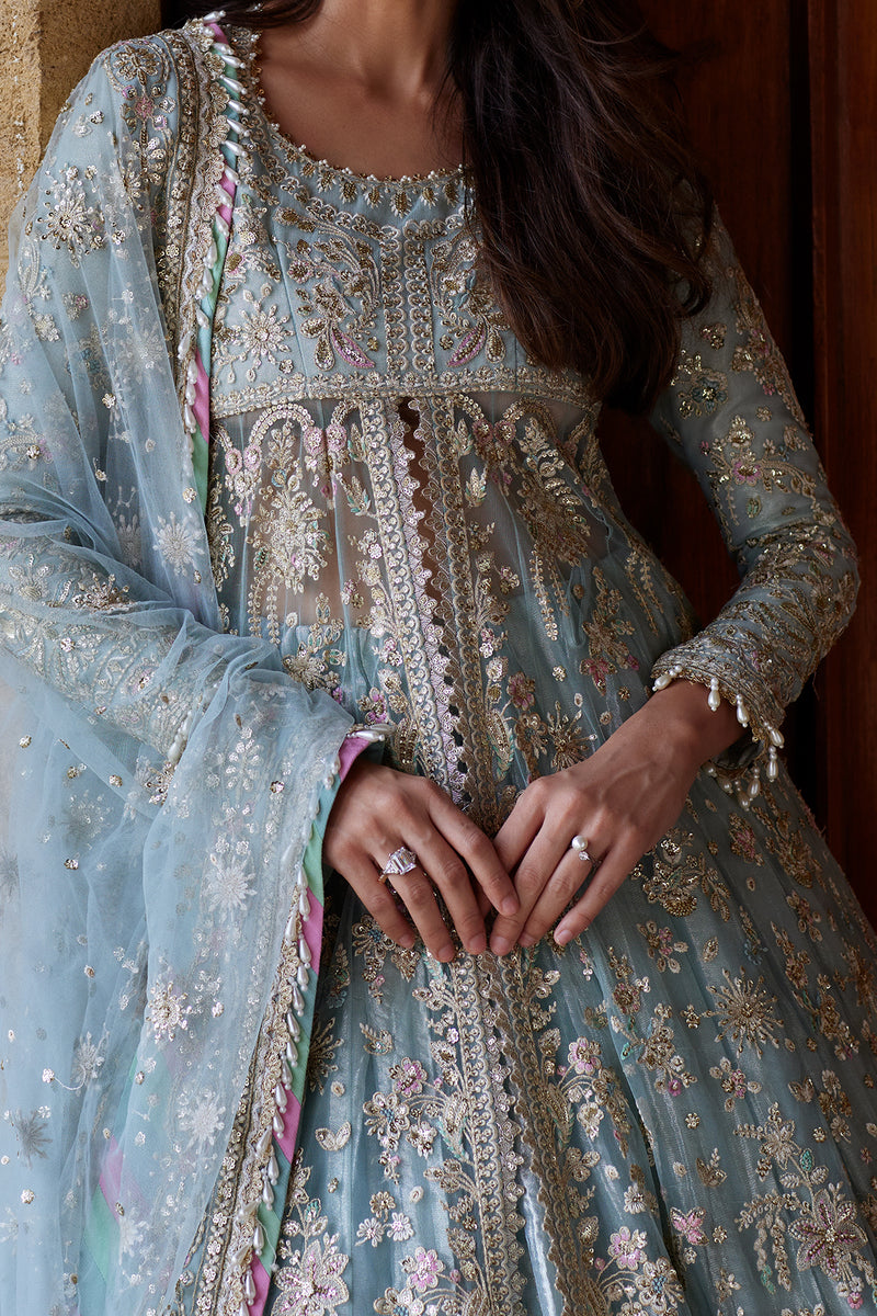 Afrozeh | Dastangoi Wedding Formals | Lafz - Wedding Dress - available at Maria Faisal in UK and USA.
