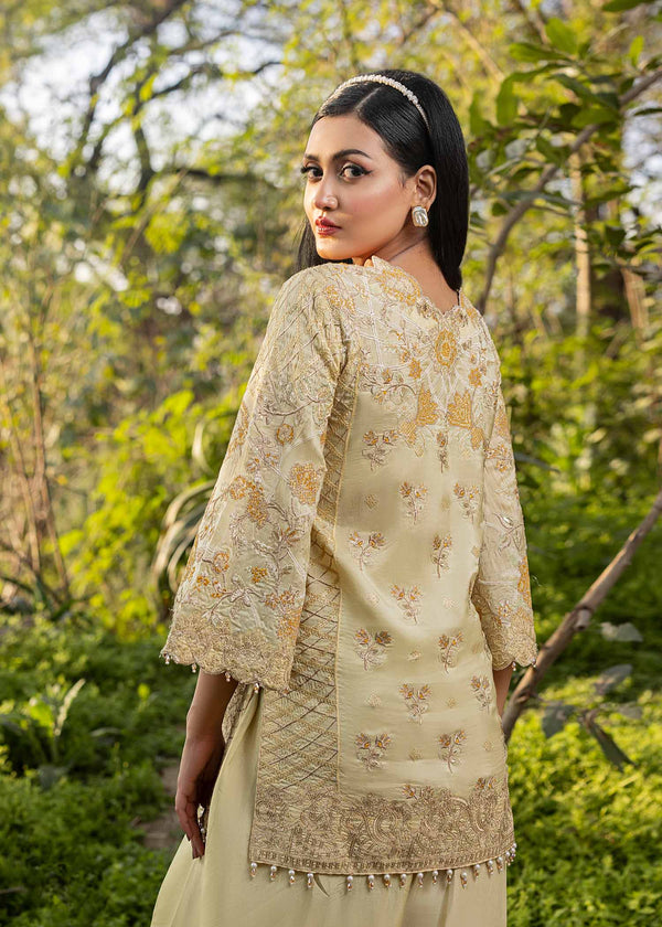 HSY | Summer Edit | Butter Yellow - Ladies Clothes - Maria Faisal