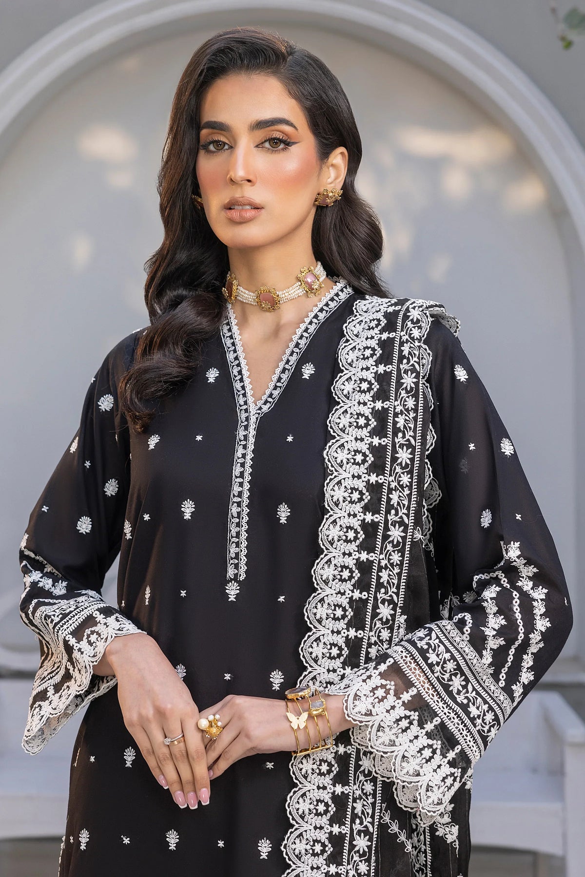 LSM | Embroidered Collection | 01 - Ladies Clothes 