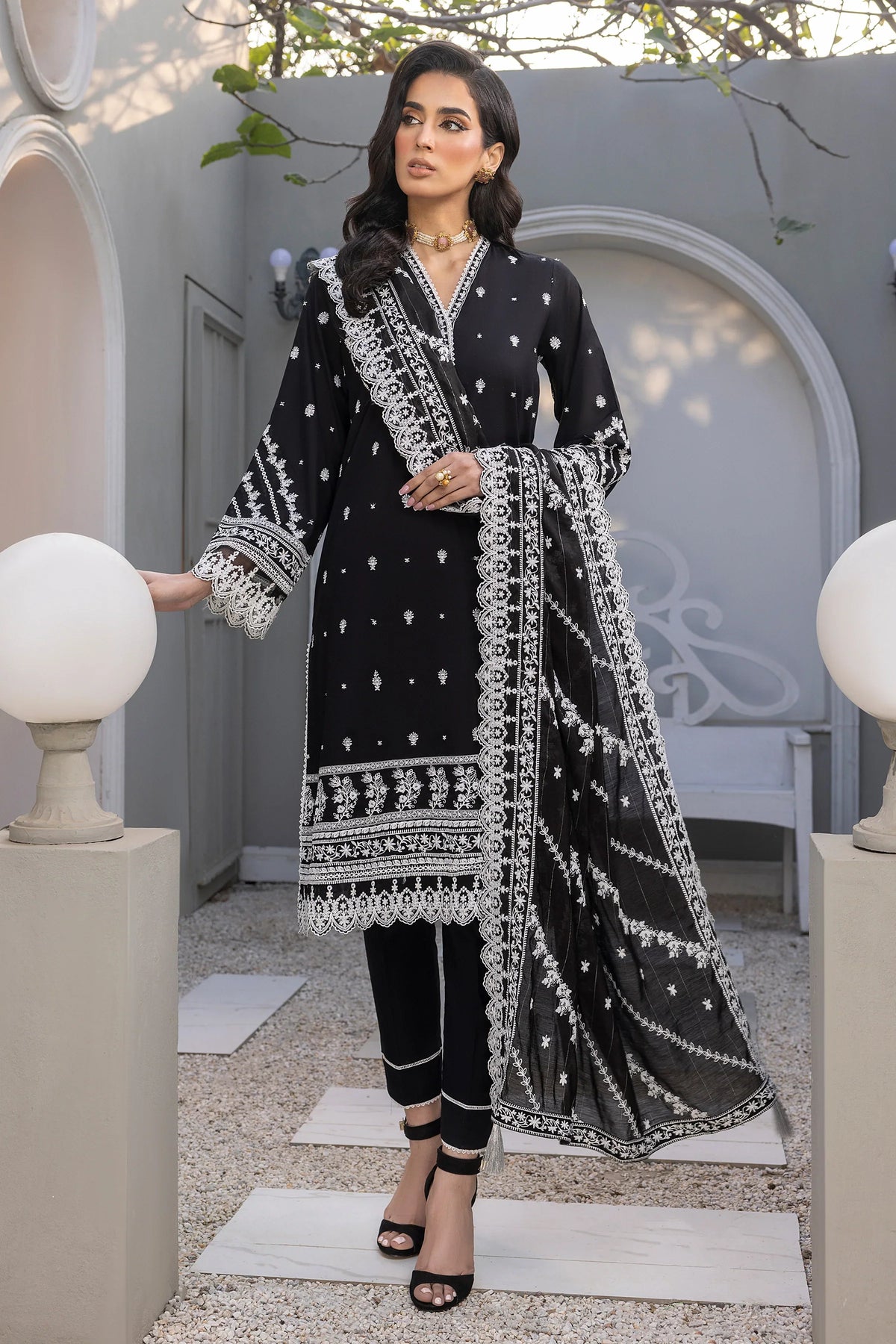 LSM | Embroidered Collection | 01 - Ladies Clothes 