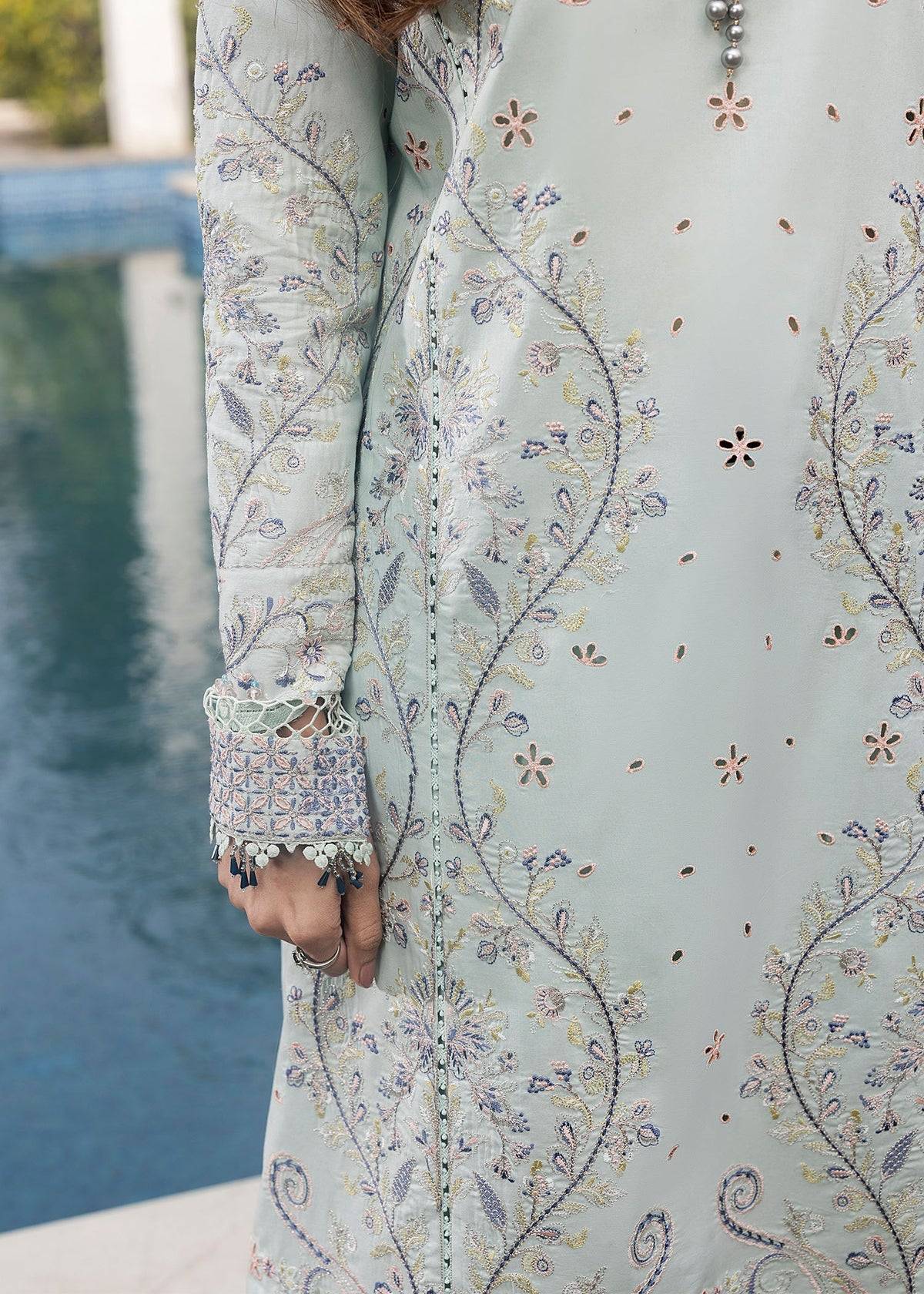 Shurooq | Luxury Lawn 25 | Evie by Maria Faisal - Registered Vendor of : Shurooq - type : Ladies Clothes - 100% original wedding dresses