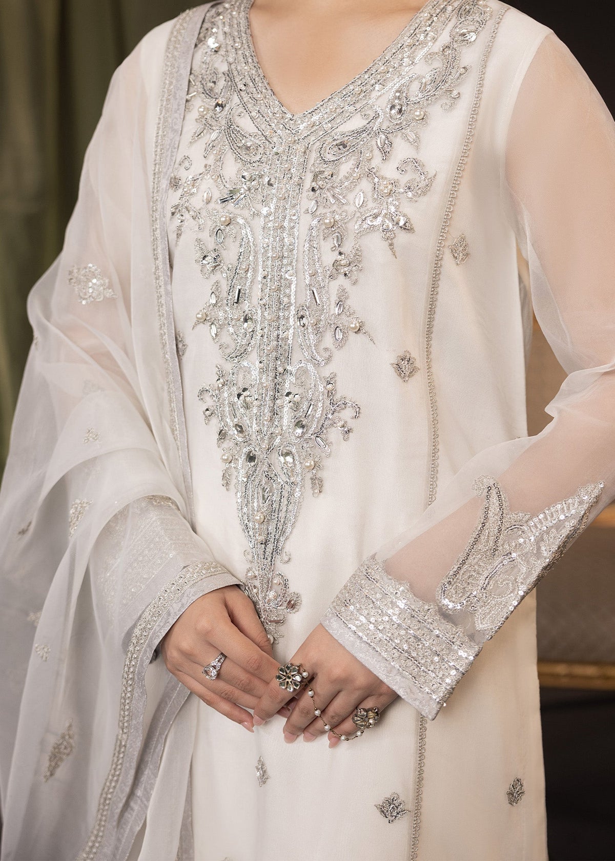Shurooq | Garden of Dream | Jasmine - Ladies Clothes 