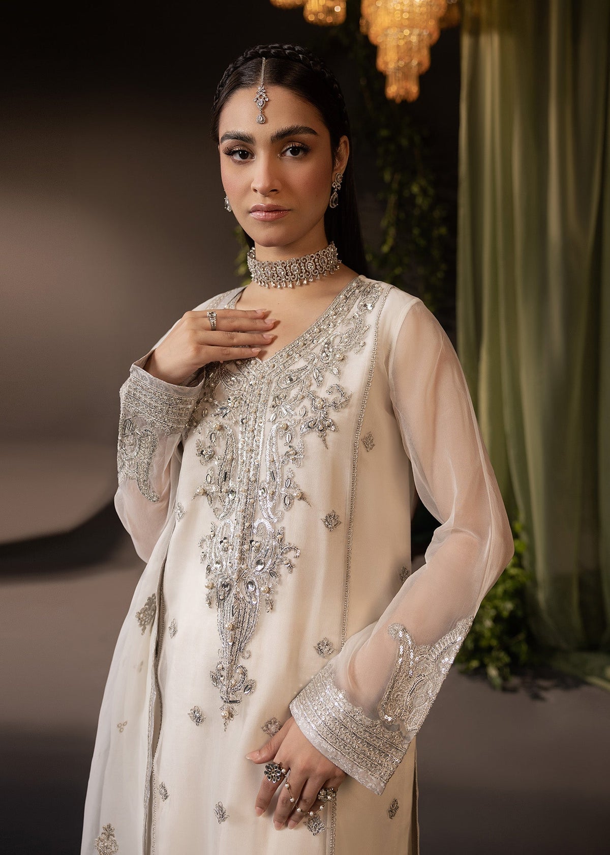 Shurooq | Garden of Dream | Jasmine - Ladies Clothes 