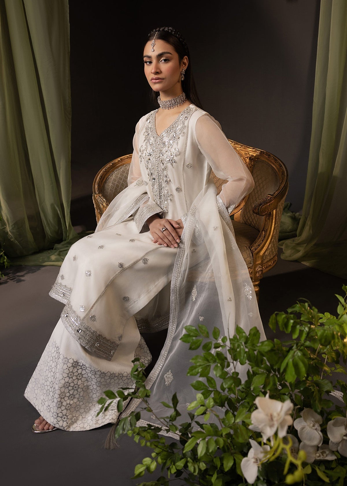 Shurooq | Garden of Dream | Jasmine - Ladies Clothes 