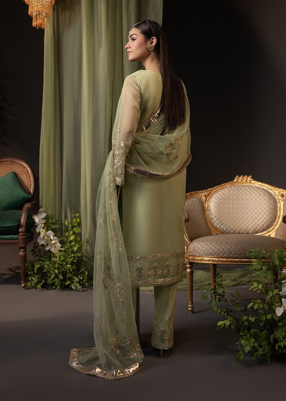 Shurooq | Garden of Dream | Verde - Ladies Clothes 