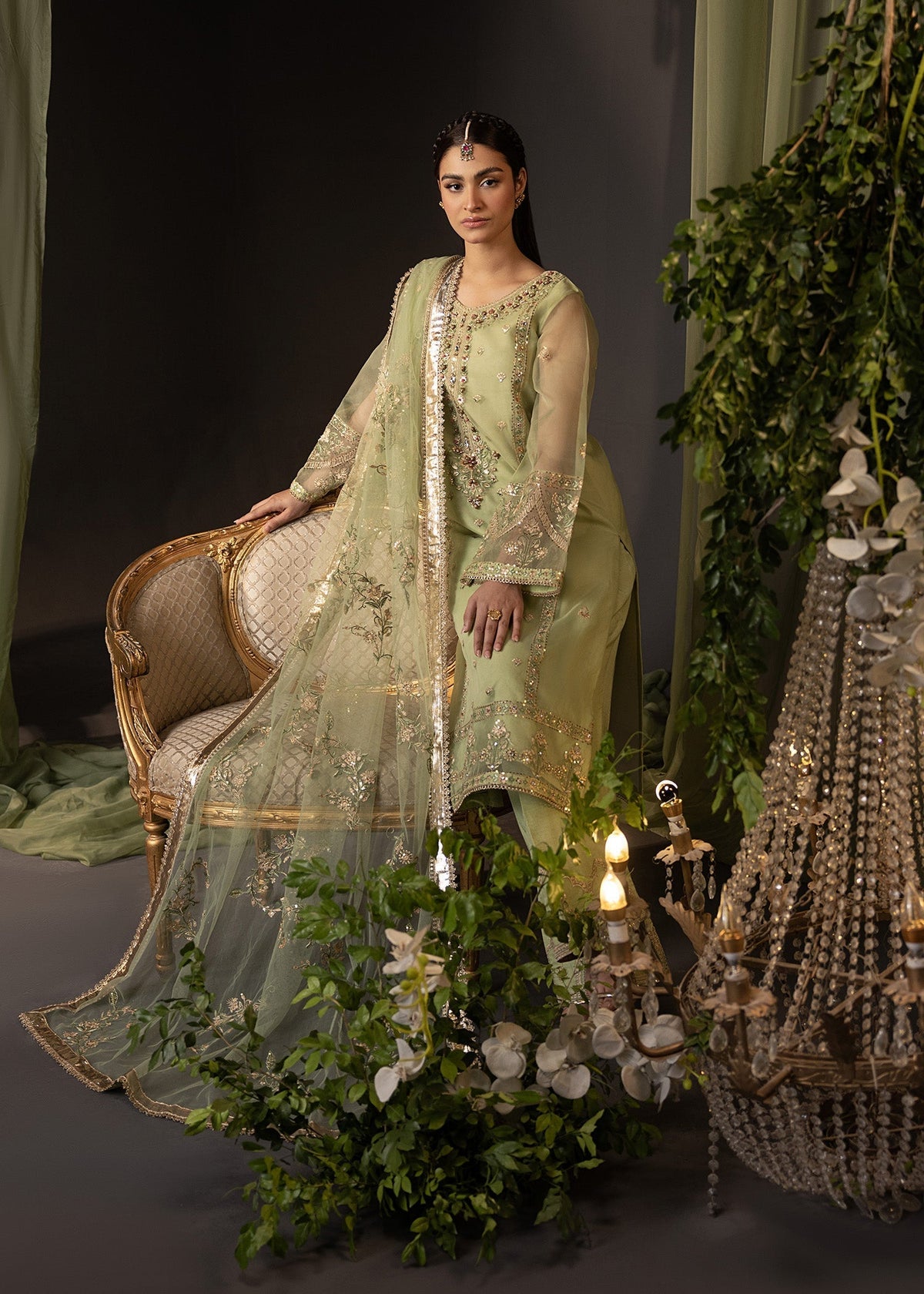 Shurooq | Garden of Dream | Verde - Ladies Clothes 