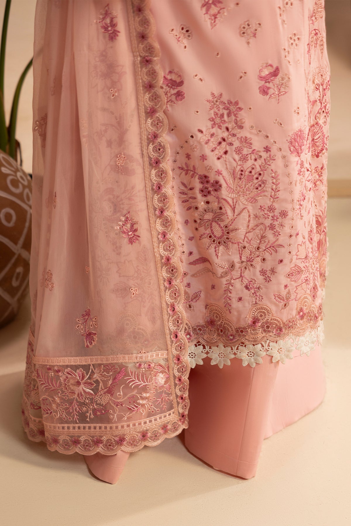 Raeesa Premium | Gulkar Viscose | GK-01 - Luxury Dress - available at Maria Faisal in UK and USA.