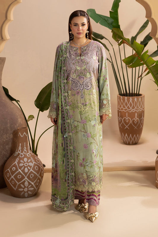 Raeesa Premium | Gulkar Viscose |GK-04 - Luxury Dress - available at Maria Faisal in UK and USA.