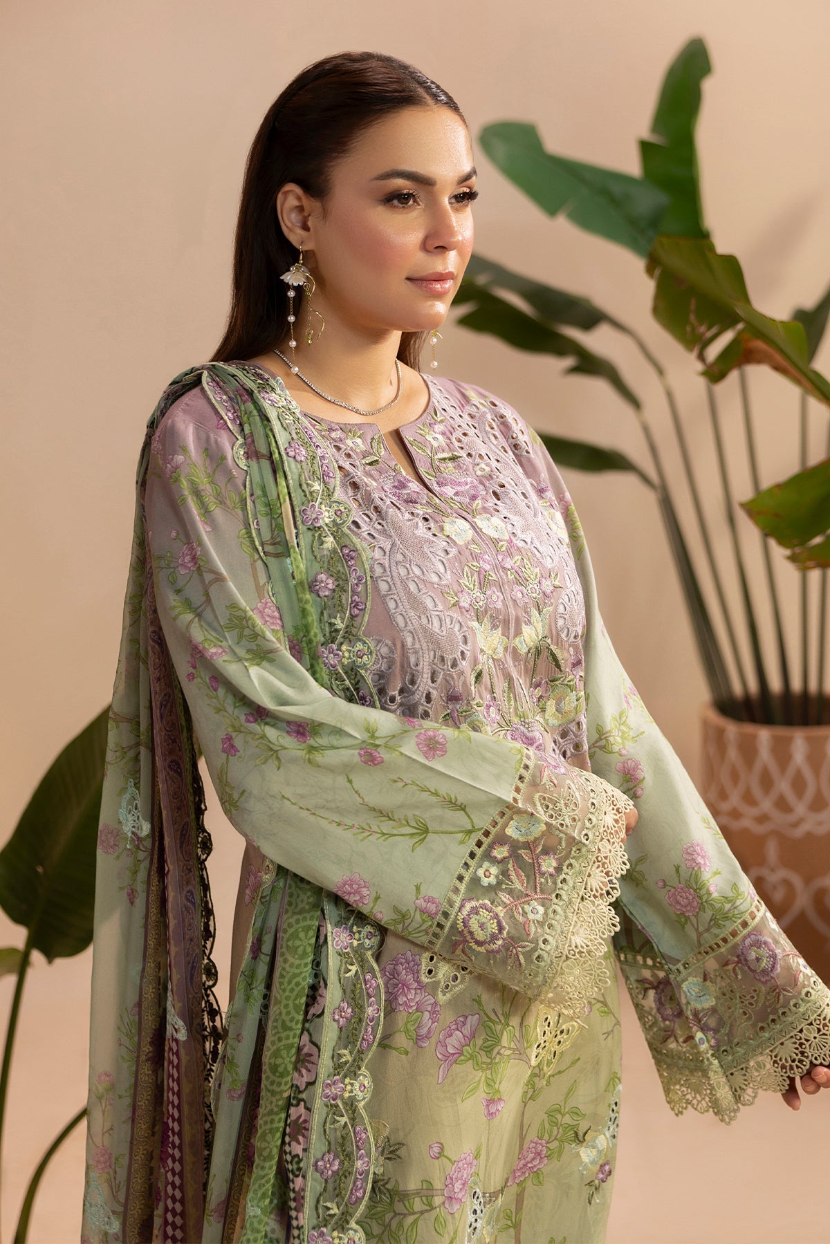 Raeesa Premium | Gulkar Viscose |GK-04 - Luxury Dress - available at Maria Faisal in UK and USA.