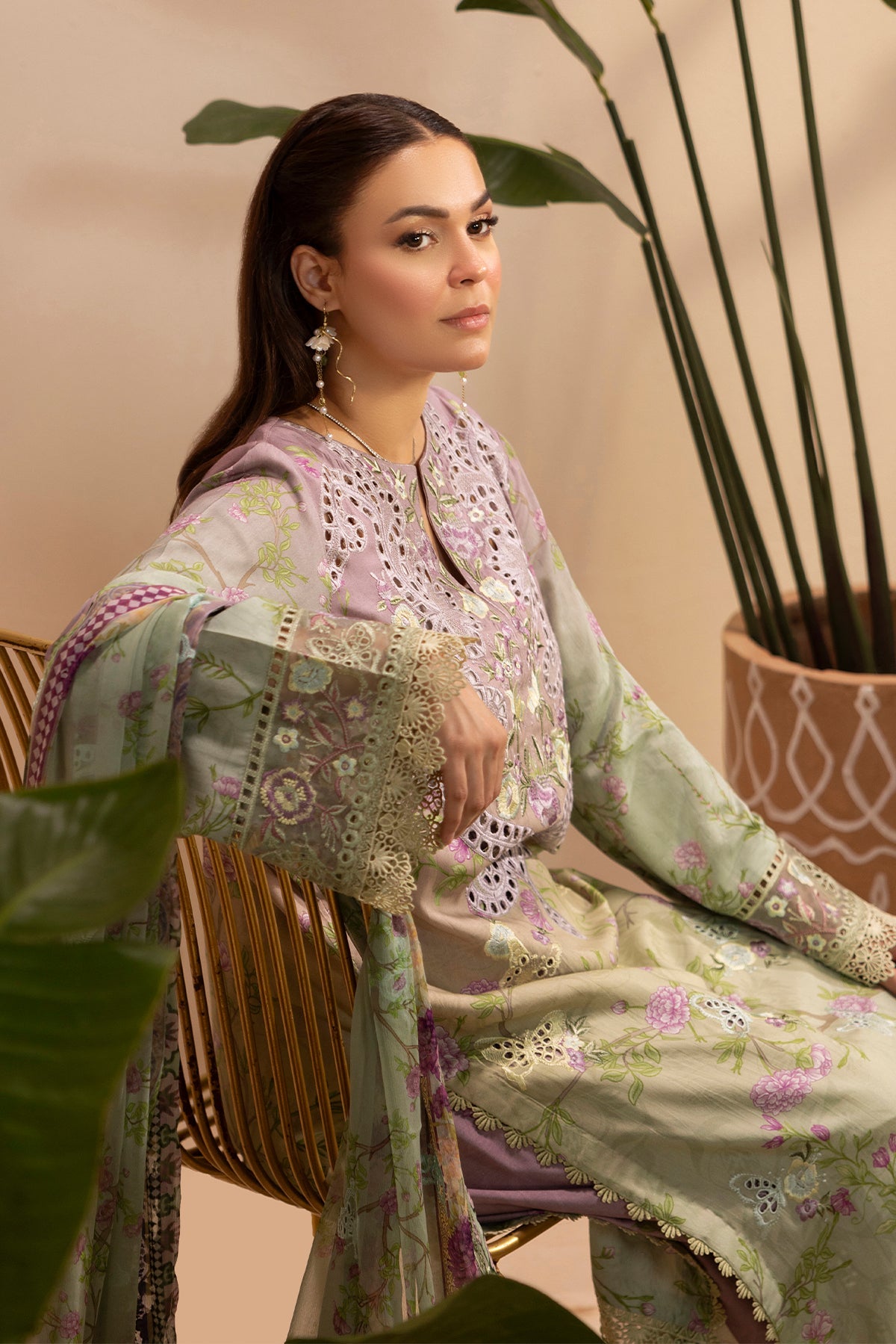 Raeesa Premium | Gulkar Viscose |GK-04 - Luxury Dress - available at Maria Faisal in UK and USA.