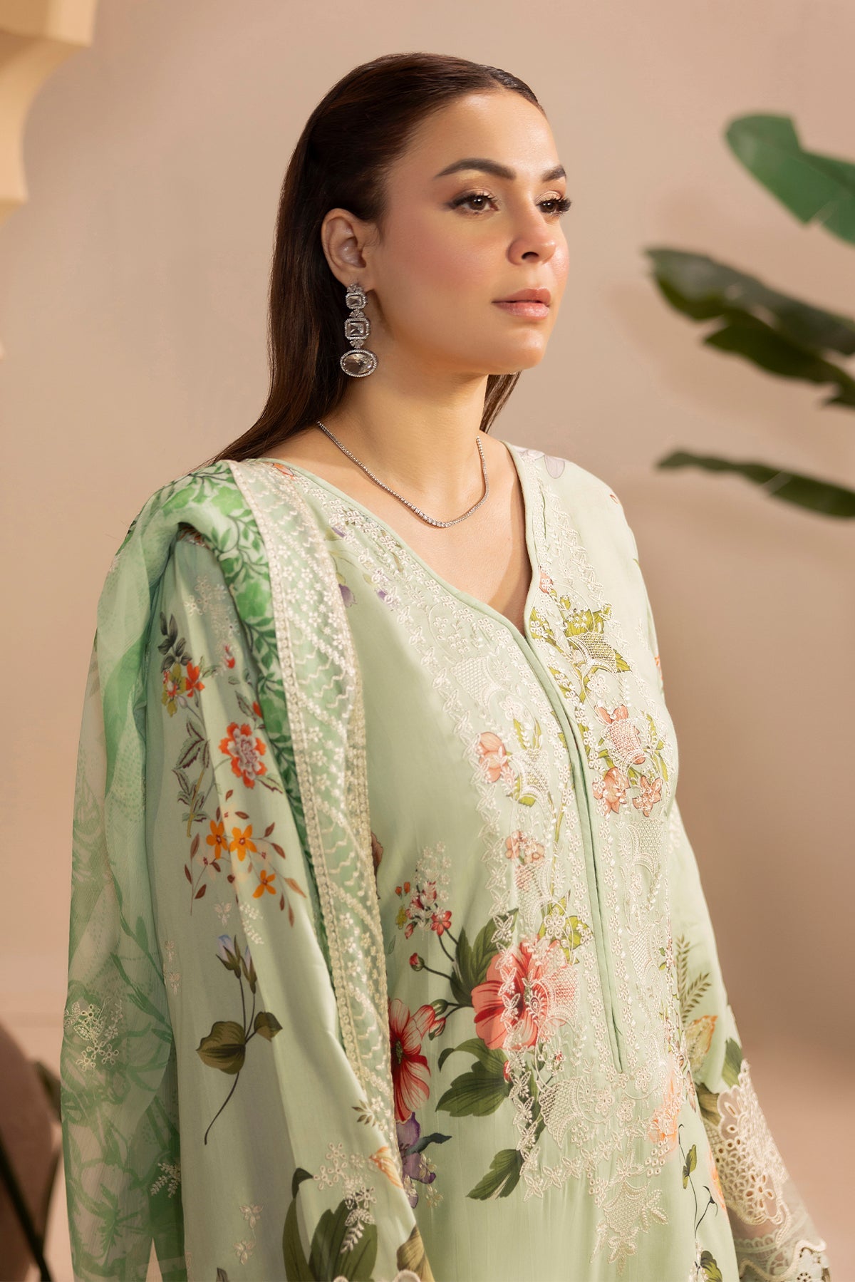 Raeesa Premium | Gulkar Viscose | GK-05 - Luxury Dress - available at Maria Faisal in UK and USA.