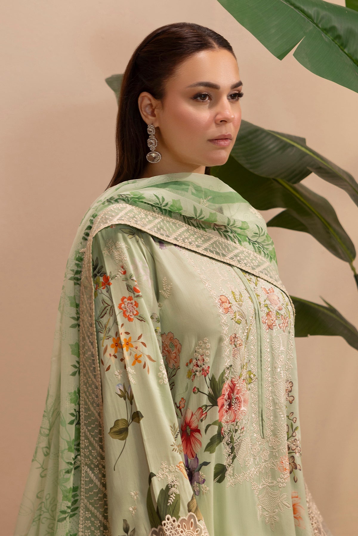 Raeesa Premium | Gulkar Viscose | GK-05 - Luxury Dress - available at Maria Faisal in UK and USA.