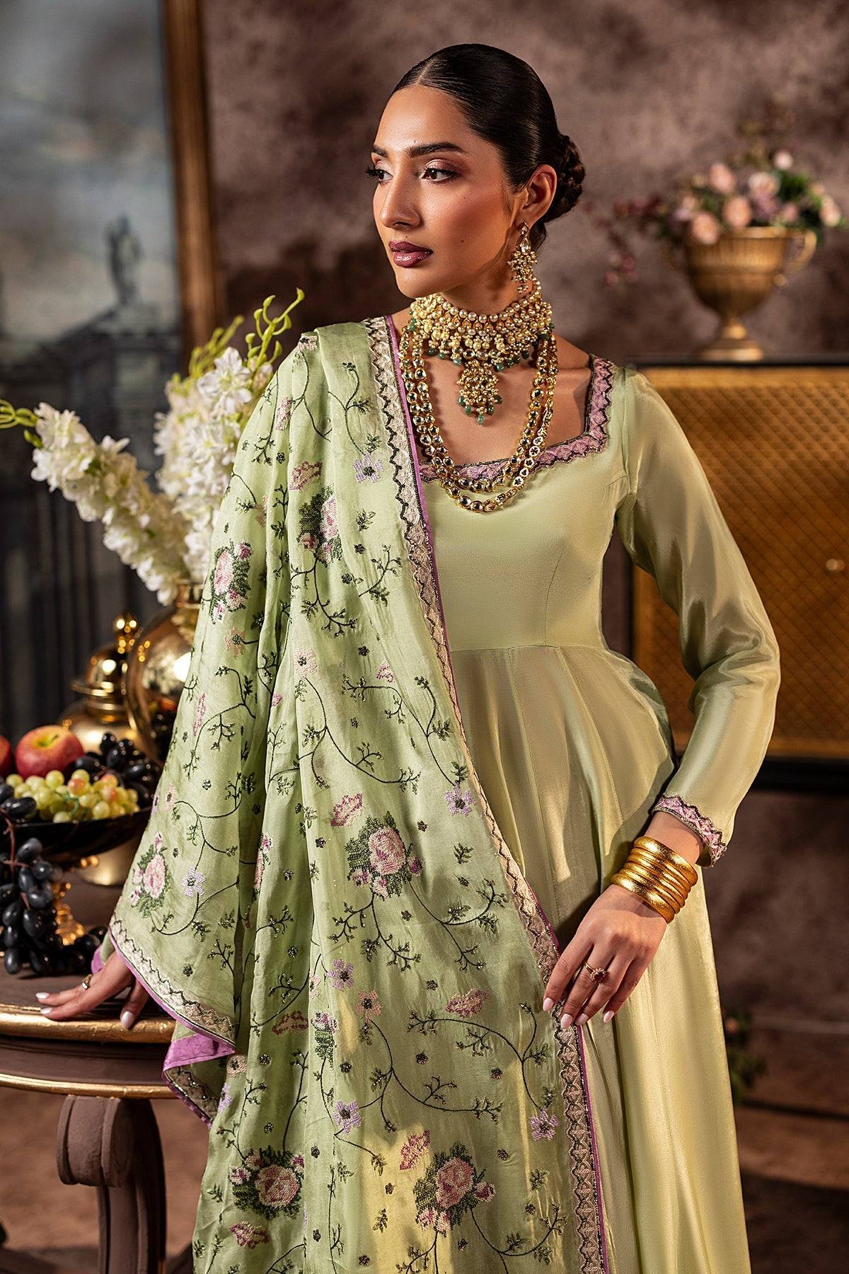 Mina Kashif | Loona Lawn 25 | Elan by Maria Faisal - Registered Vendor of : Mina Kashif - type : Ladies Clothes - 100% original wedding dresses
