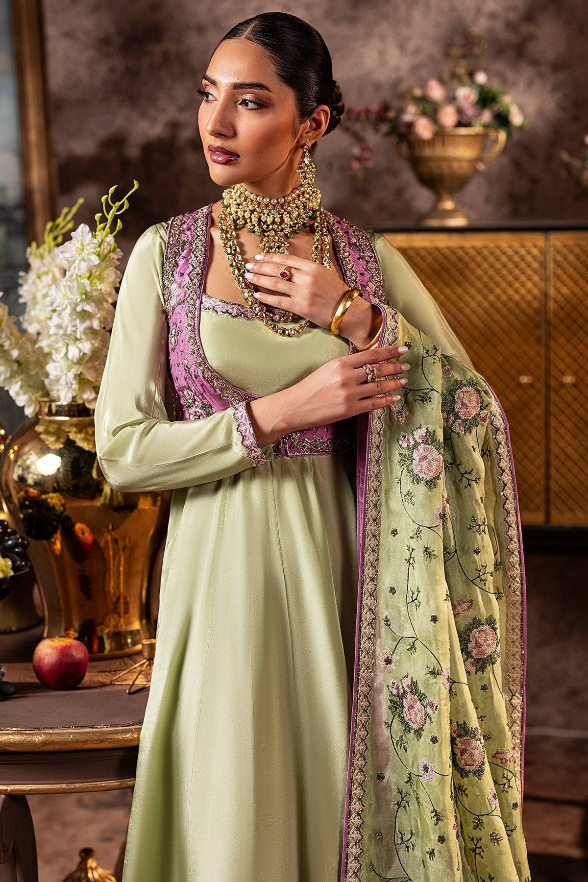 Mina Kashif | Loona Lawn 25 | Elan by Maria Faisal - Registered Vendor of : Mina Kashif - type : Ladies Clothes - 100% original wedding dresses