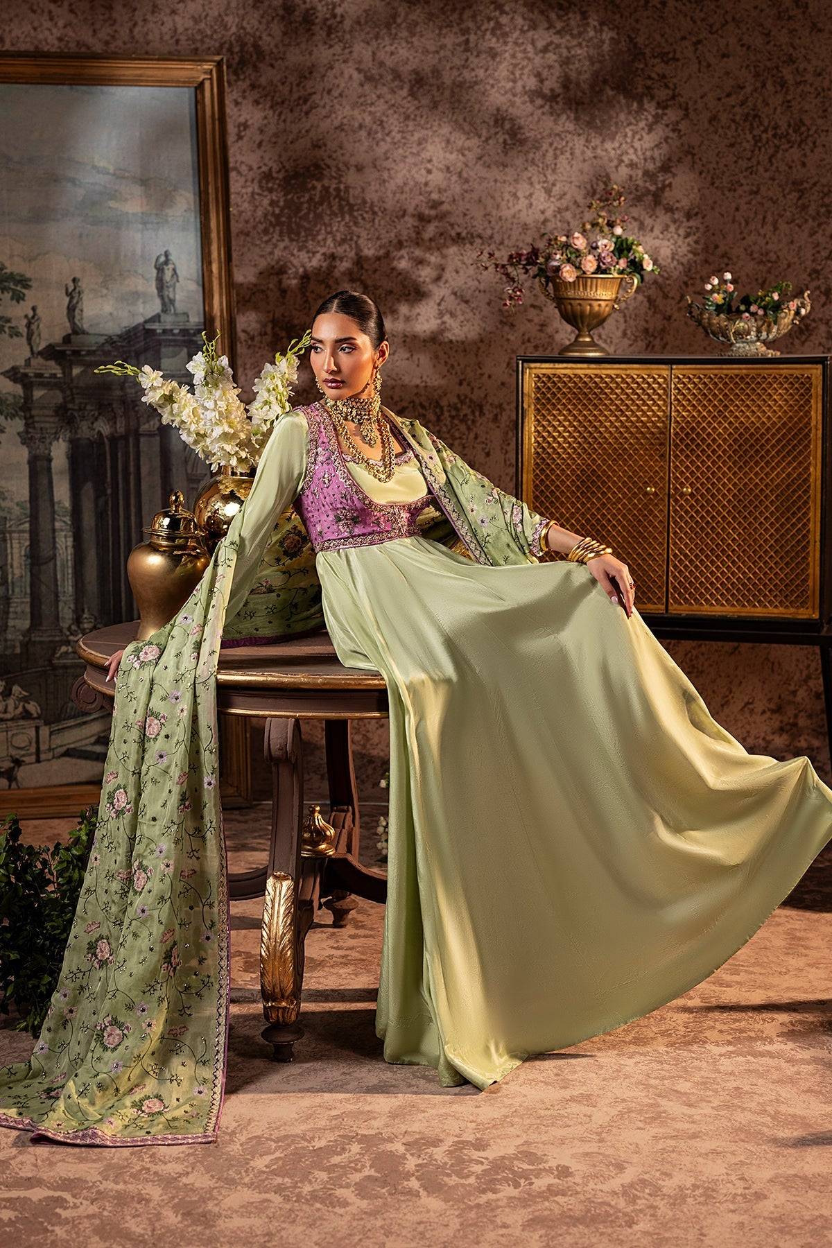 Mina Kashif | Loona Lawn 25 | Elan by Maria Faisal - Registered Vendor of : Mina Kashif - type : Ladies Clothes - 100% original wedding dresses