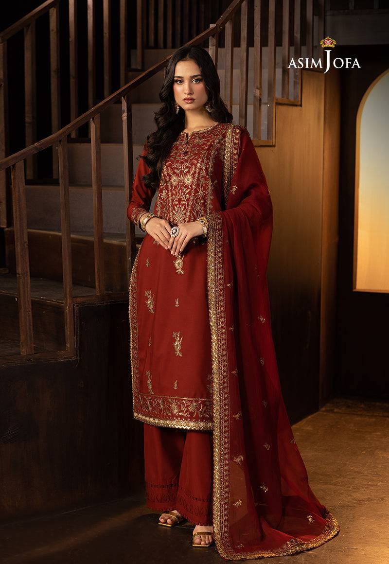 Asim Jofa | Festive Collection 25 | AJLLF-18 by Maria Faisal - Registered Vendor of : Asim Jofa - type : Ladies Clothes - 100% original wedding dresses
