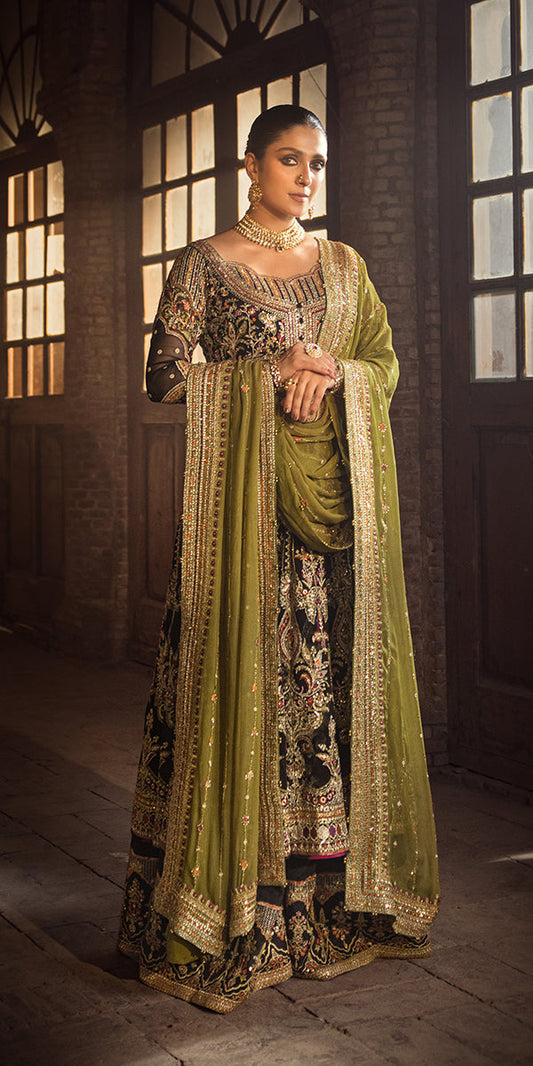 Erum Khan | Jahan Wedding Formals | LEELA - Wedding Dress - Maria Faisal
