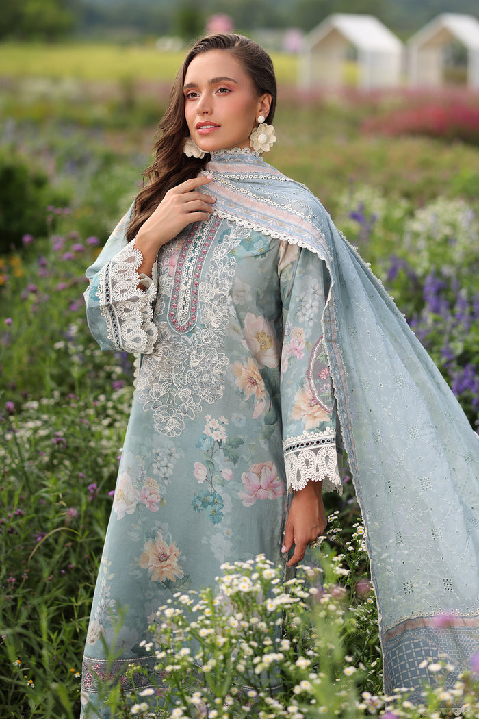 Baroque | Luxury Pret Summer | UF-4224 - Luxury Dress - available at Maria Faisal in UK and USA.