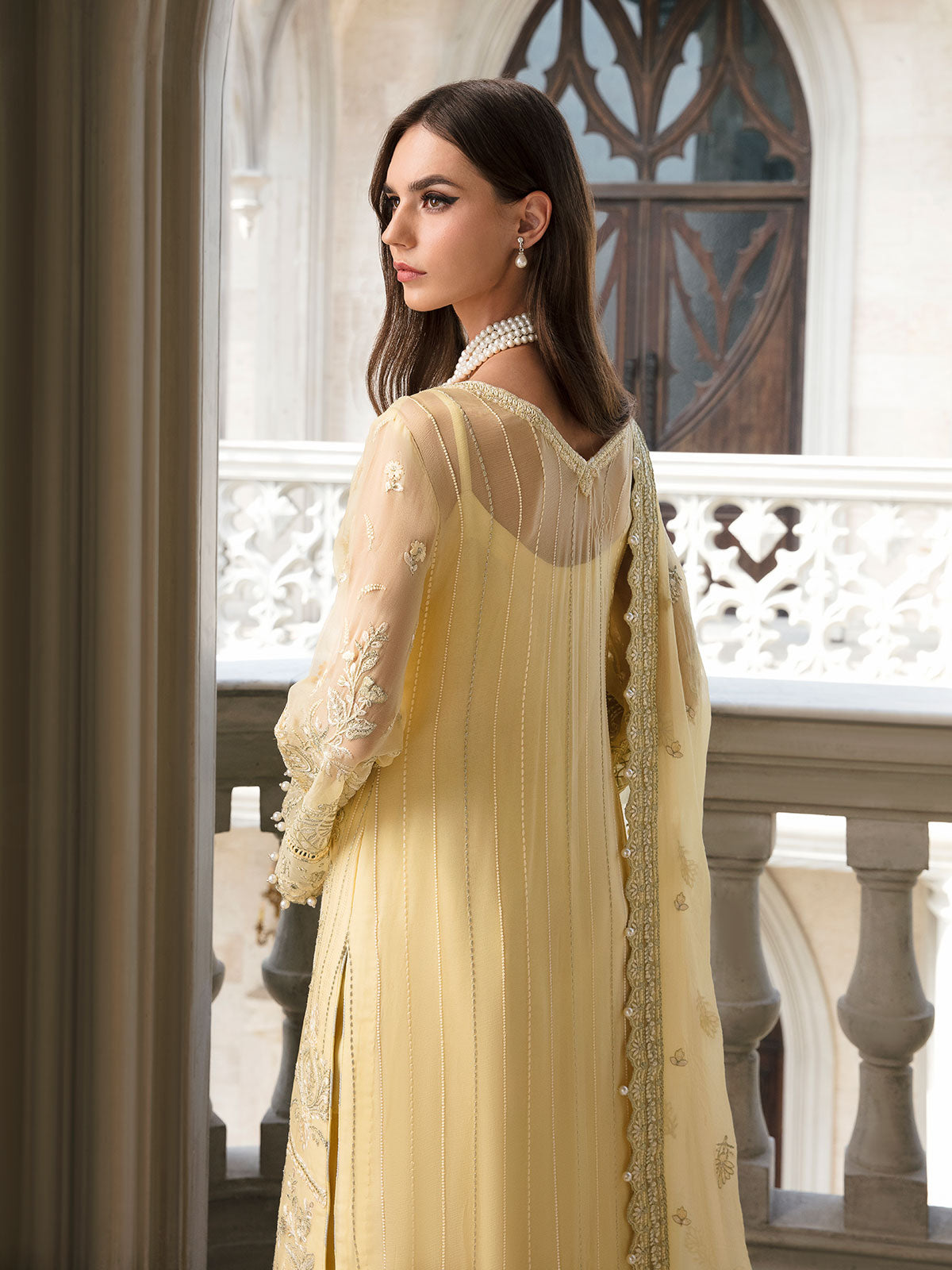 Gulaal | Embroidered Chiffon | SAHAR 04 - Ladies Clothes - Maria Faisal