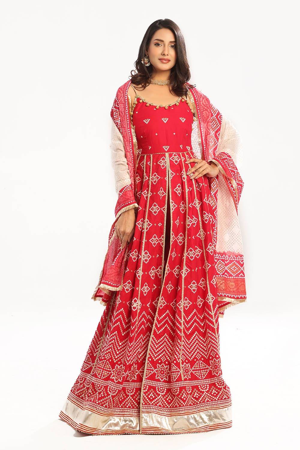 Gul Ahmed | Chunri Lawn 25 | CL-52442 by Maria Faisal - Registered Vendor of : Gul Ahmed - type : Ladies Clothes - 100% original wedding dresses