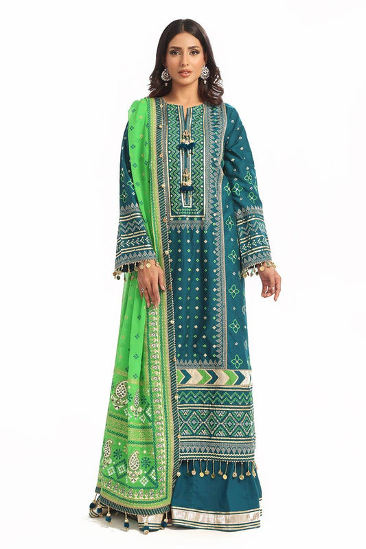 Gul Ahmed | Chunri Lawn 25 | BM-52025 by Maria Faisal - Registered Vendor of : Gul Ahmed - type : Ladies Clothes - 100% original wedding dresses
