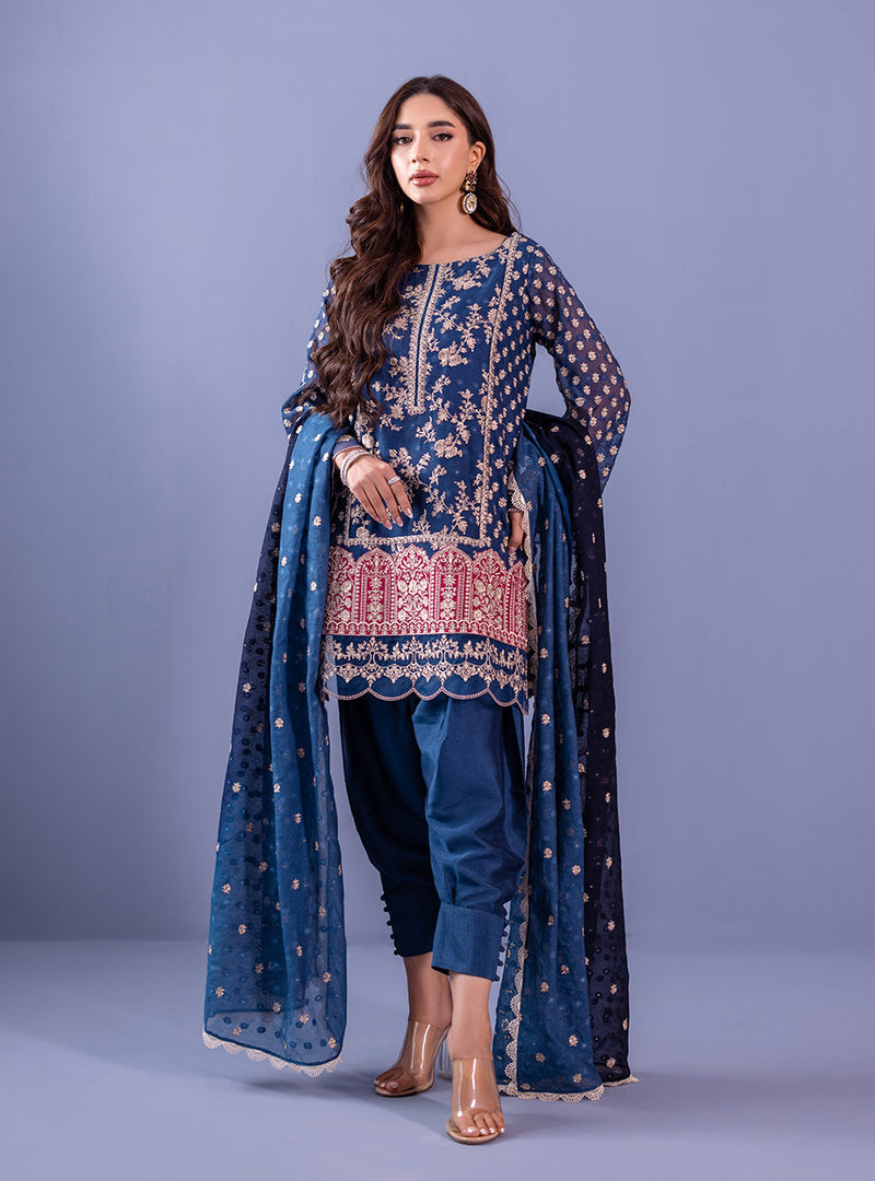 Zainab Chottani | Eid Festive Vol 1 | MIRHA - Designer Dress with Intricate embroidery and embellishments. Shop elegent wedding dress at Maria Faisal.