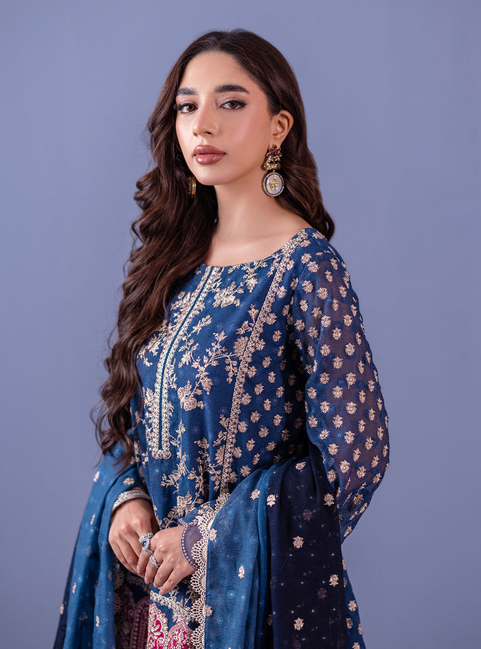 Zainab Chottani | Eid Festive Vol 1 | MIRHA - Designer Dress with Intricate embroidery and embellishments. Shop elegent wedding dress at Maria Faisal.