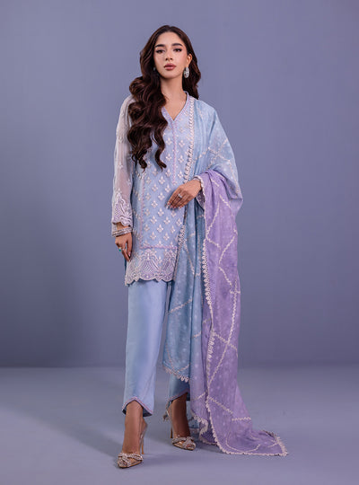 Zainab Chottani | Eid Festive Vol 1 | NURI - Designer Dress with Intricate embroidery and embellishments. Shop elegent wedding dress at Maria Faisal.