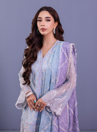 Zainab Chottani | Eid Festive Vol 1 | NURI - Designer Dress with Intricate embroidery and embellishments. Shop elegent wedding dress at Maria Faisal.