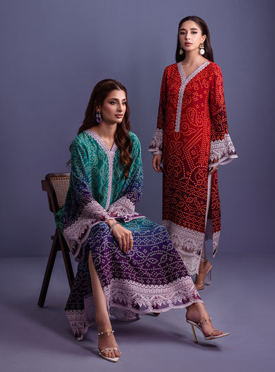 Zainab Chottani | Eid Festive Vol 1 | BANO - Designer Dress with Intricate embroidery and embellishments. Shop elegent wedding dress at Maria Faisal.