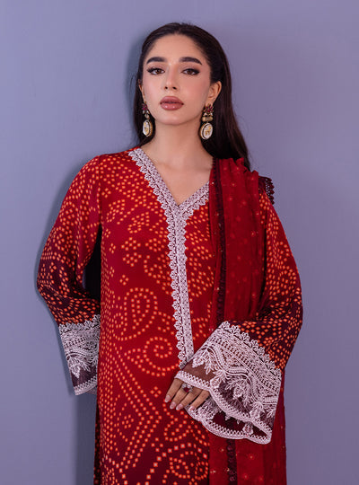 Zainab Chottani | Eid Festive Vol 1 | BANO - Designer Dress with Intricate embroidery and embellishments. Shop elegent wedding dress at Maria Faisal.