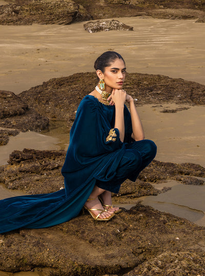 Zainab Chottani | The Kaftan Edit | Romi - Formal Dress - available at Maria Faisal in UK and USA.