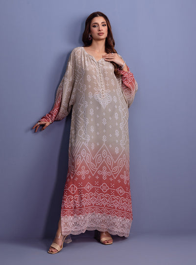 Zainab Chottani | The Kaftan Edit | Roshan - Formal Dress - available at Maria Faisal in UK and USA.