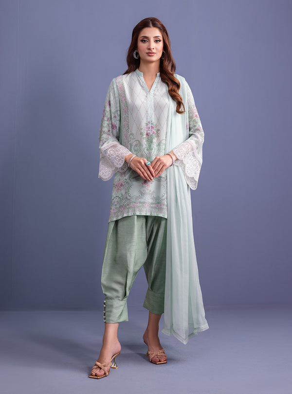 Zainab Chottani | Eid Festive Vol 1 | INARA - Designer Dress with Intricate embroidery and embellishments. Shop elegent wedding dress at Maria Faisal.
