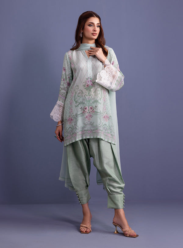 Zainab Chottani | Eid Festive Vol 1 | INARA - Designer Dress with Intricate embroidery and embellishments. Shop elegent wedding dress at Maria Faisal.