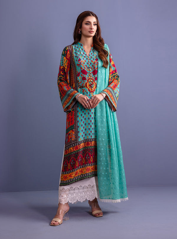 Zainab Chottani | Eid Festive Vol 1 | AIDA - Designer Dress with Intricate embroidery and embellishments. Shop elegent wedding dress at Maria Faisal.