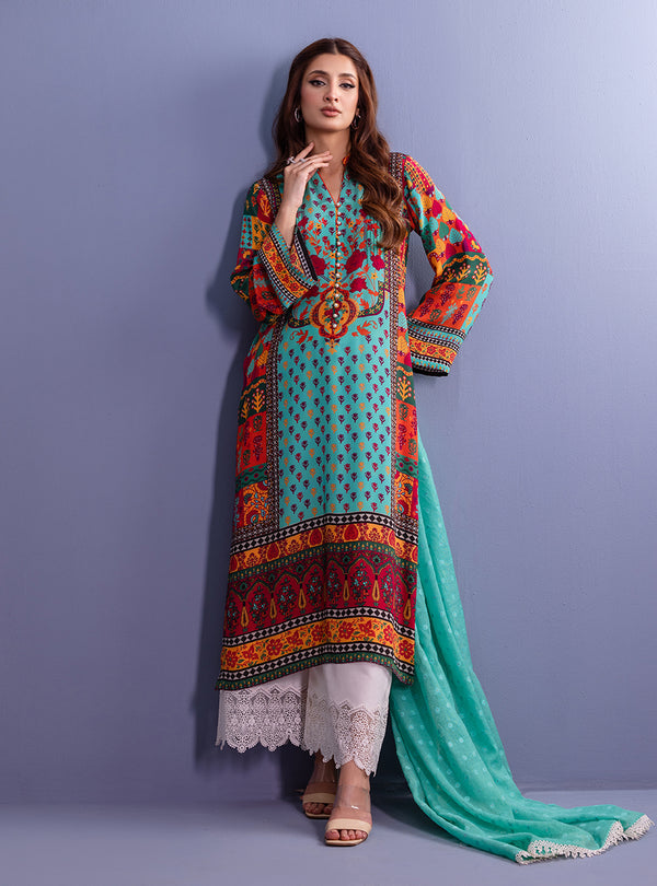 Zainab Chottani | Eid Festive Vol 1 | AIDA - Designer Dress with Intricate embroidery and embellishments. Shop elegent wedding dress at Maria Faisal.