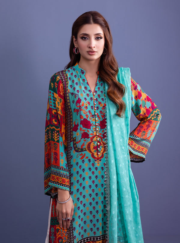 Zainab Chottani | Eid Festive Vol 1 | AIDA - Designer Dress with Intricate embroidery and embellishments. Shop elegent wedding dress at Maria Faisal.