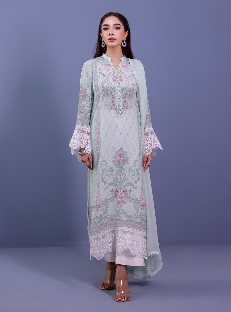 Zainab Chottani | Eid Festive Vol 1 | KAAVISH - Designer Dress with Intricate embroidery and embellishments. Shop elegent wedding dress at Maria Faisal.