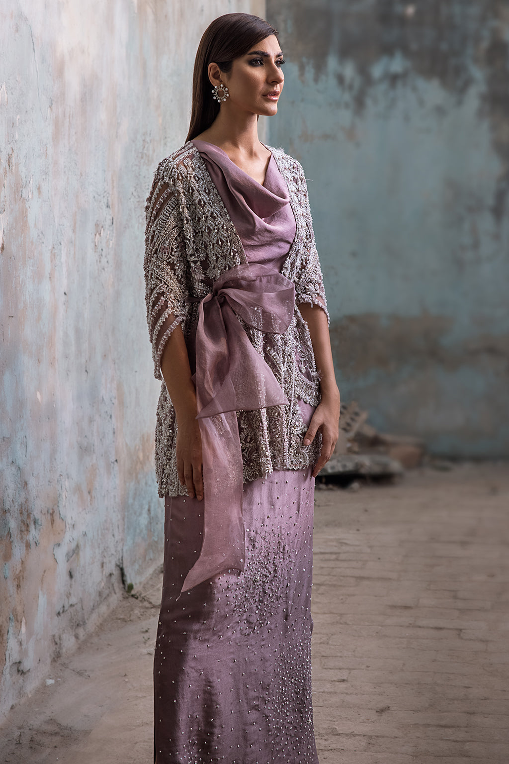 Erum Khan | Dazzling Fiesta | Iris - Bridal Dress - available at Maria Faisal in UK and USA.